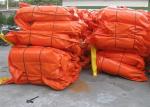 PVC Spill Containment Boom , Floating Oil Boom Working Tensile Strength 20 To