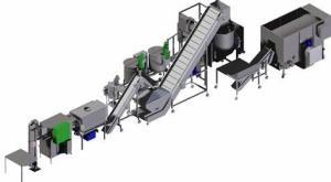 China 380V 50HZ Coated Sand Production Line , Sand Molding Machine 5000*2790*3320mm factory
