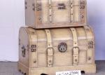 Europe Style 1L MDF L41 Reclaimed Wood Storage Trunk