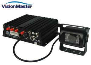 China Double SD Card CCTV DVR Recorder , 720P 8 Channel Vehicle DVR With Camera factory