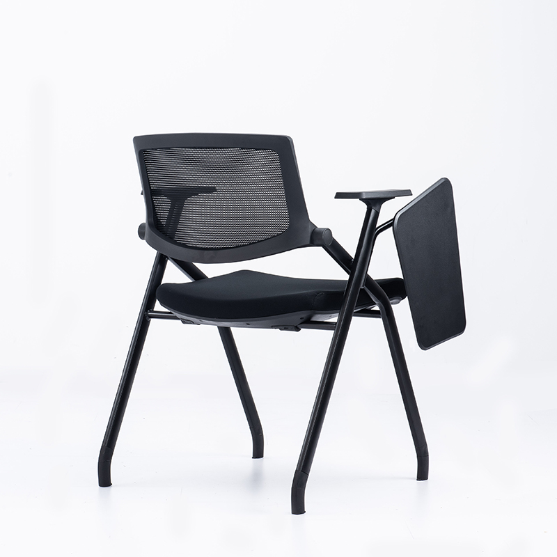 Stainless Steel Mesh Folding Classroom Chairs for Students in Training Room Setup