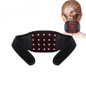 China EMS Far Infrared Red Light Neck Therapy Wrap DC12V For Cervical Spain Pain Relief factory