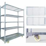 1350x565x1900mm Display Plant Flower Cart Nursery Cart With 5 Levels