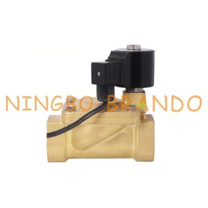 1/2 Inch Underwater Brass Solenoid Valve IP68 For Musical Water Fountain 24VDC