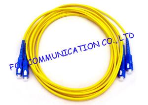 China Durable Fiber Optic Patch Cord SC For Telecommunication Networks factory