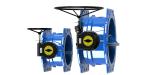 EPDM Sealing Ductile Iron Butterfly Valve AWWA C504 Flange Arch Shape