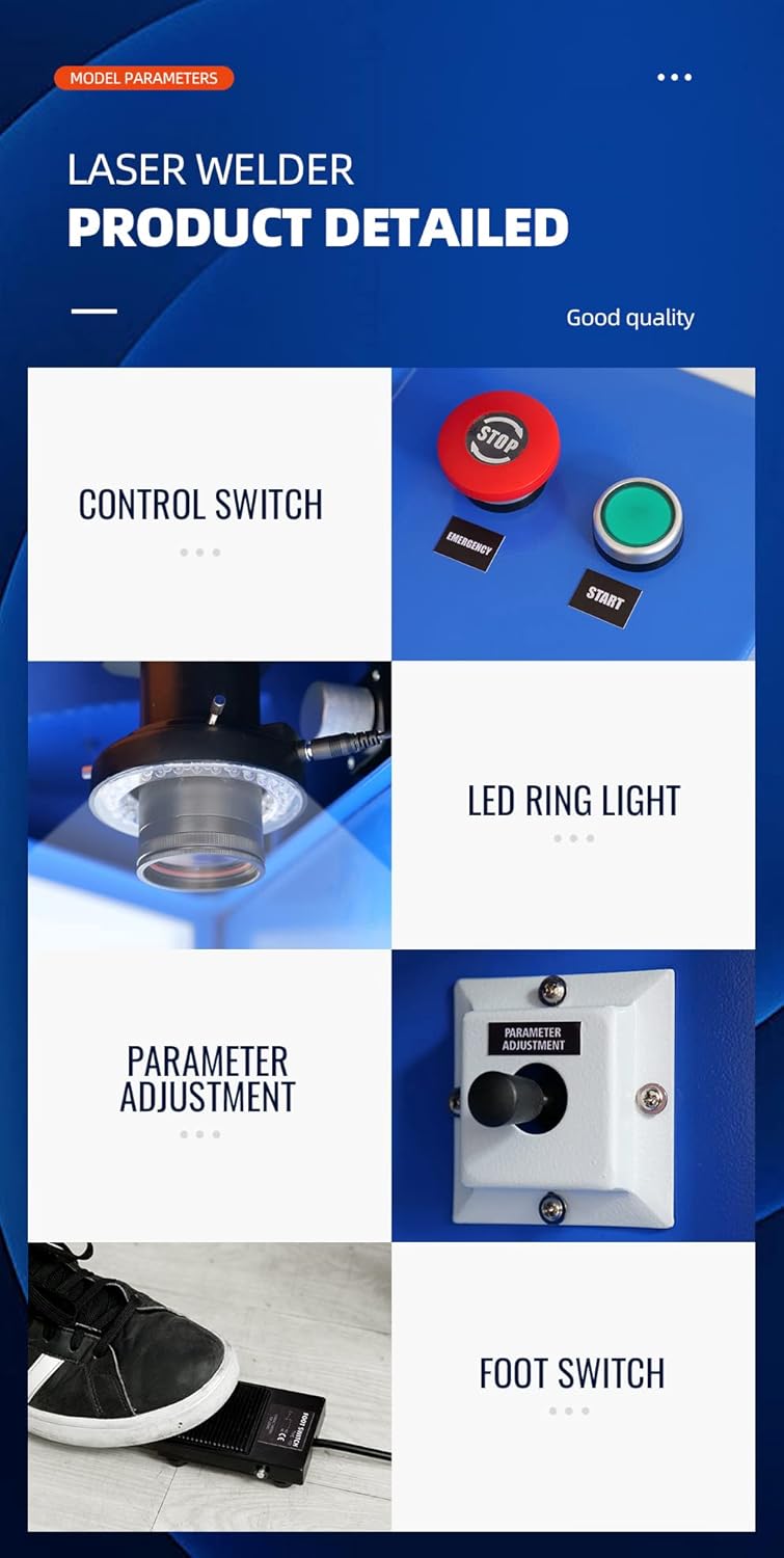 Easy to Operate 200W Built-In Chiller Yag Jewelry Laser Welding Machine for Rings Bracelets Platinum Gold Silver and More
