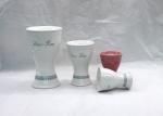White Ceramic Candle Holders Dolomite Ceramic Tealight Candle Holders Cup Stand