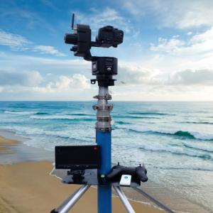 China 9M Manual Pantilt Endzone Sports Video Camera Pole Camera factory