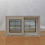 Double Tempered Glass Aluminium Sliding Windows Bathroom Aluminum Sliding Storm
