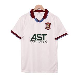 China 1995-1996 Season Aston Villa Away Jersey Retro Custom Breathable factory