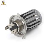 H4 BA20D White Yellow Blue Metal Bulb Mini Driving LED Light For Motorcycle