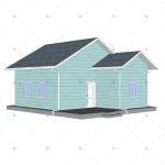 Heya-2Q01 China 2 room light gauge house resdy made steel prefab house on sale