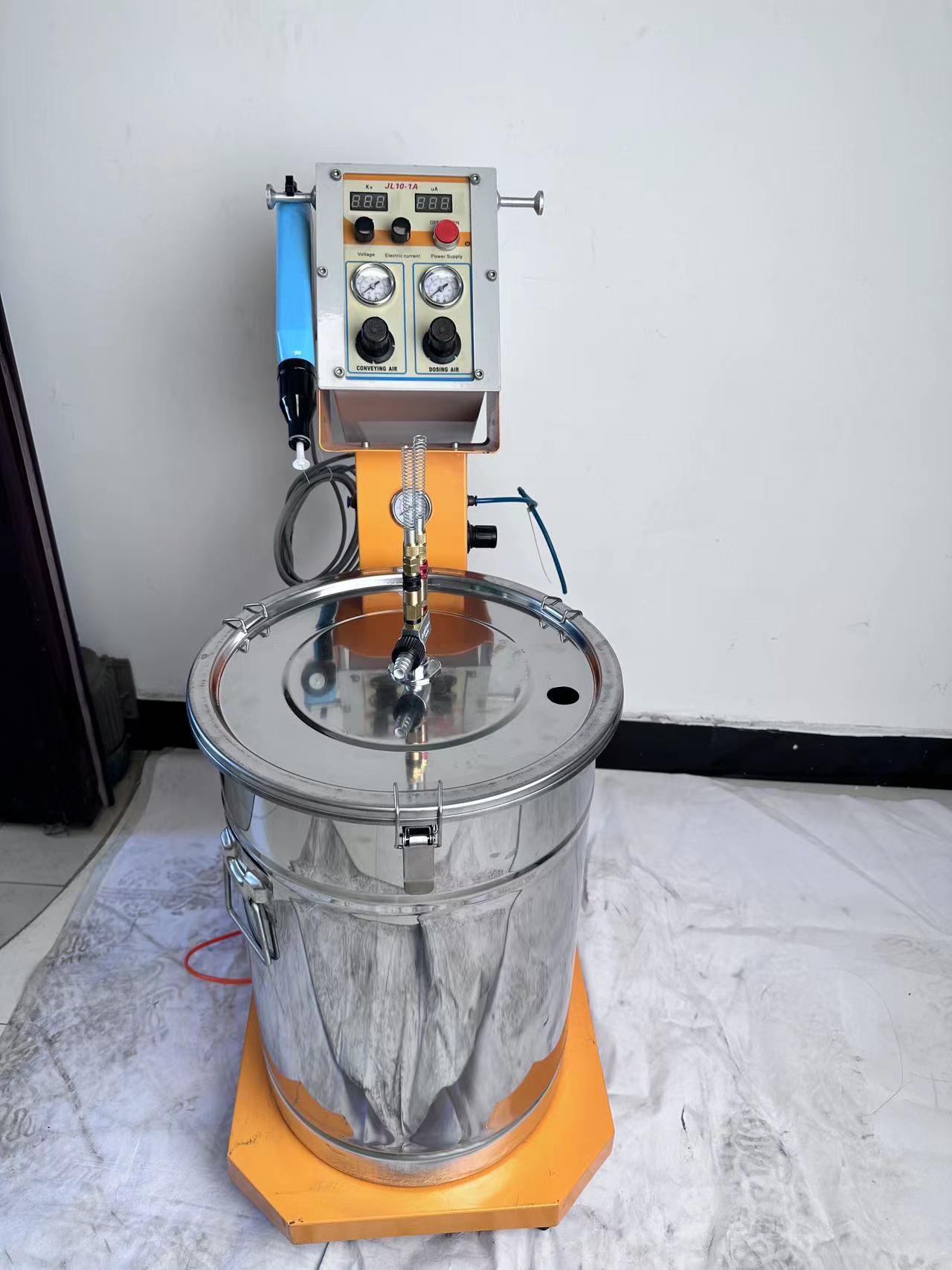 Gema Optiflex 2B Electrostatic Powder Coating Machine For Hotels Construction