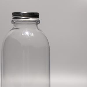 China Disposable Transparent Plastic PET Bottle For Juice Beverages And Coffee factory