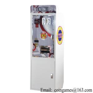 China Amusement Equipment Arcade Currency Exchange Token Changer Coin Change Machine factory