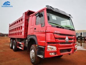 China 19.32m3 375HP SINOTRUK Tipper Truck With Short Mileage factory