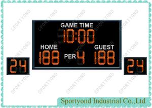 China Remote Electronic Basketball Scoreboard with 24 Shot clock factory