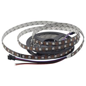 China 3.2Ft/1m DC 5V IP30 Non-Waterproof Addressable 60pcs/M APA102 SMD5050 LED Full Color Flexible LED Strip Light factory