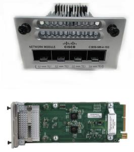 China Gigabit Ethernet Cisco Catalyst 3850 4 X 10ge Network Module C3850-NM-4-10G factory