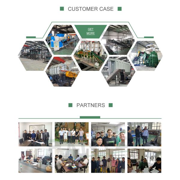 Double Shaft Shredder Machine Used Tyre Metal Wood Paper Plastic Shredder Machine for Sale