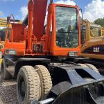Original Used Doosan Dh210w-9 Wheeled Excavator 21 Ton In Shanghai