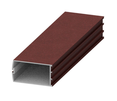 Curved U Shaped Aluminium Extruded Profiles Building And Construction Use