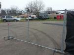 Galvanized Residential Temp Fence Panels 6x12 Removable For Storage