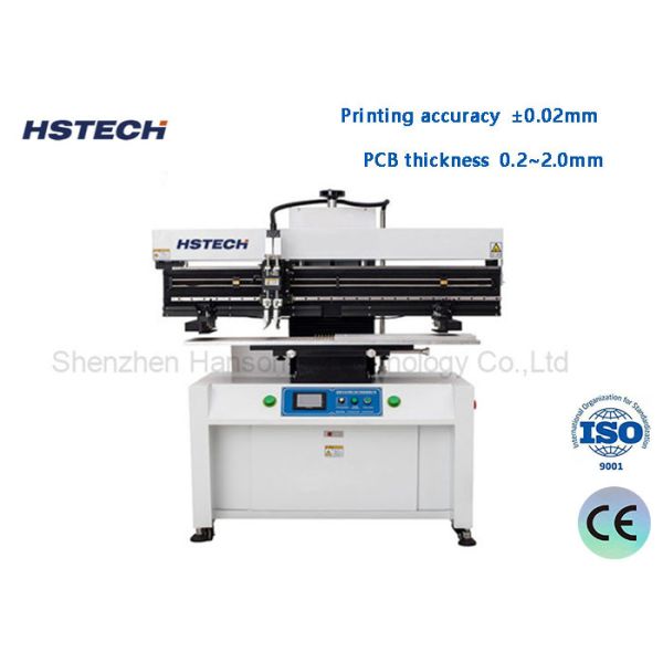 China 1.2 Meter LED Tube PCB Semi Automatic Solder Paste Printing Machine factory