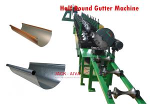 China Half Round Gutter Roll Forming Machine, Gutter Machine factory