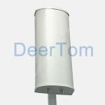 698-2700MHz 4G LTE MIMO Sector Panel Antenna 10dBi 65Degrees Outdoor Directional