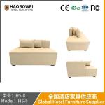 Italian Minimalism Laurence Leather Sofa Portfolio Villa Living Room Luxury