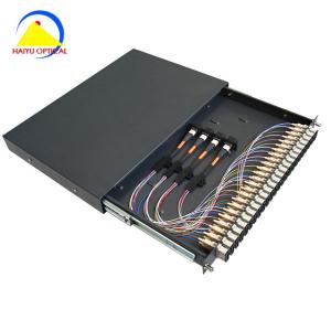 China 19inch 48 Port Sc Mpo Fiber Optic Patch Panel For ODF factory