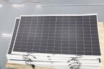 Max. Fuse Current 25A 580W 40V Semi-Flexible Solar Panel for Uneven Surfaces in