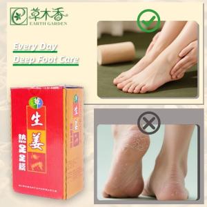 China Hot Ginger Herbal Detox Pads Muscle Relaxation Natural Detox Foot Patch factory
