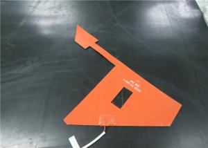 China High Thermal Efficiency Electric Silicone Rubber Heater OEM / ODM Available factory