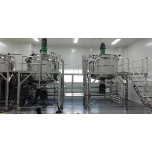 Dishsoap Detergent Filling Machine 50Hz Lotion Homogenizer Mixer