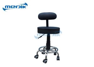 China Height Adjustable Hospital Furniture Chairs Medical Doctor Stool With Backrest factory