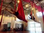 Ningbo Virson Wholesale Yoga nylon hammocks flying aerial yoga hammock