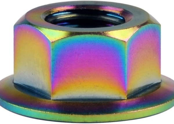 China JIS B 1190 (ISO 4161) - 2005 Titanium Steel Hexagon Nuts With Flange Coarse Thread factory