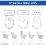 Korean style U shape electric smart toilet bidet plastic wc toilet cover seat