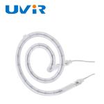 UVIR Ring Infrared Lamps , White coating Quartz Tube Halogen Ir Lamp 230V 1500W