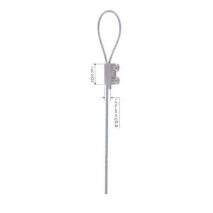 China Cable Loop Double Screws Terminals Stainless Steel Wire Rope Fitting YW86031 factory