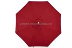 10ft Replacement beige parasol Covers 8 Ribs Market Patio Umbrella Canopy Cover