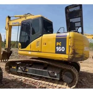 China Second Hand PC 160 Excavator From Japan Original Hydraulic Valve Working Hours 0-2000 factory