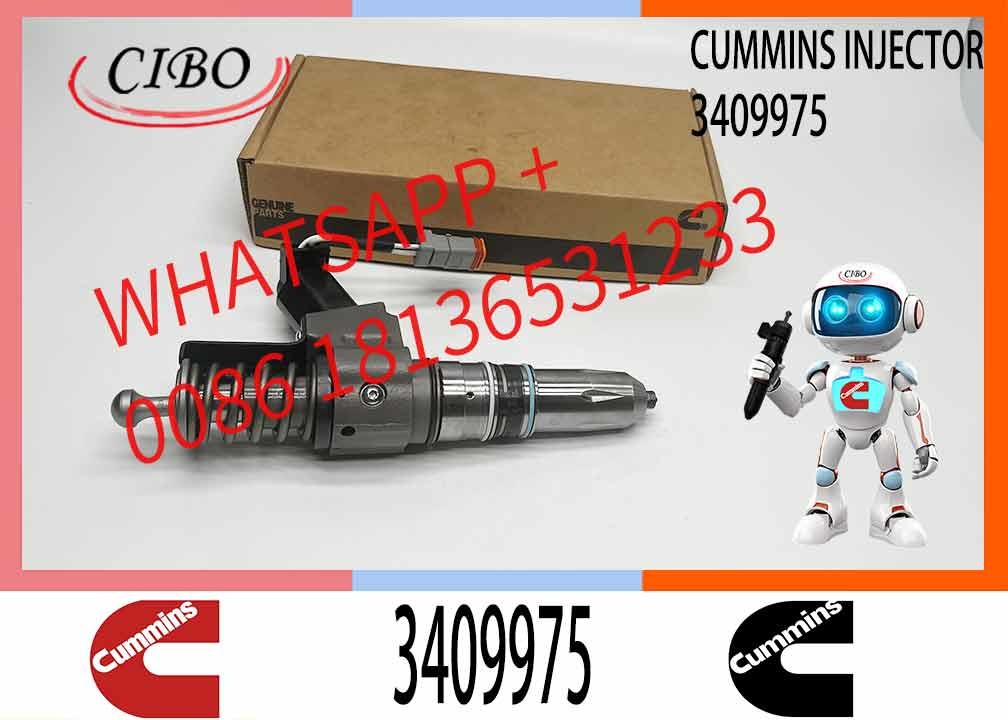 Auto Parts Common Rail Diesel Fuel Injector 3411760 3081315F 3409975 For Cummins QSN14 N14