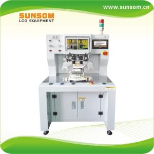 China Precision hot bar press bonding machine equipment of rotary double-position XCM52-B3 factory