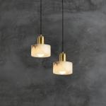Marble Stone and Copperz Material Kitchen Island Pendant Light for Corridor