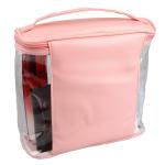 Leak Proof Zipper Clear Travel Bags For Toiletries