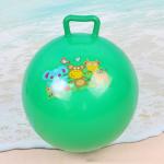 45cm Kids Hopper Ball With Cute Image Rubber Free Photodegradable Waterproof